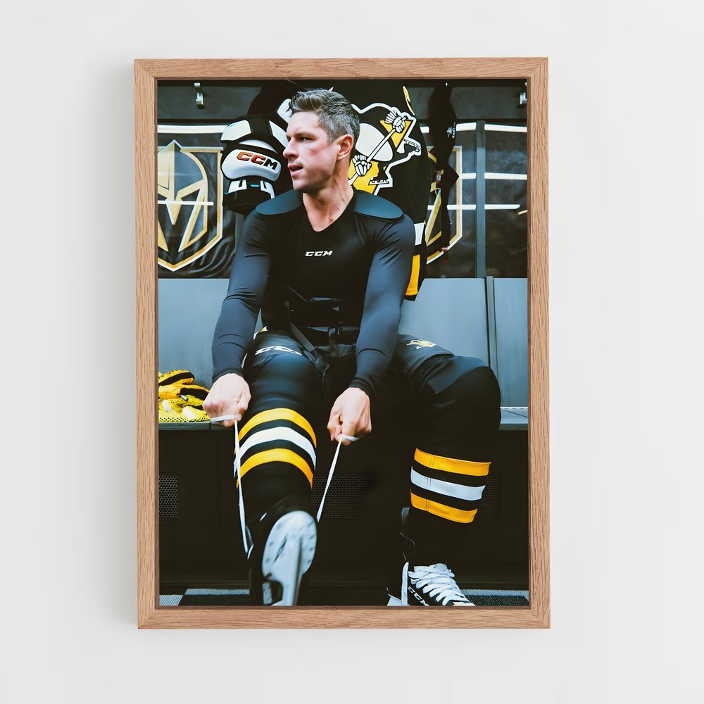 Poster La Pause de Crosby – affiche Hockey sur glace (vue 4)